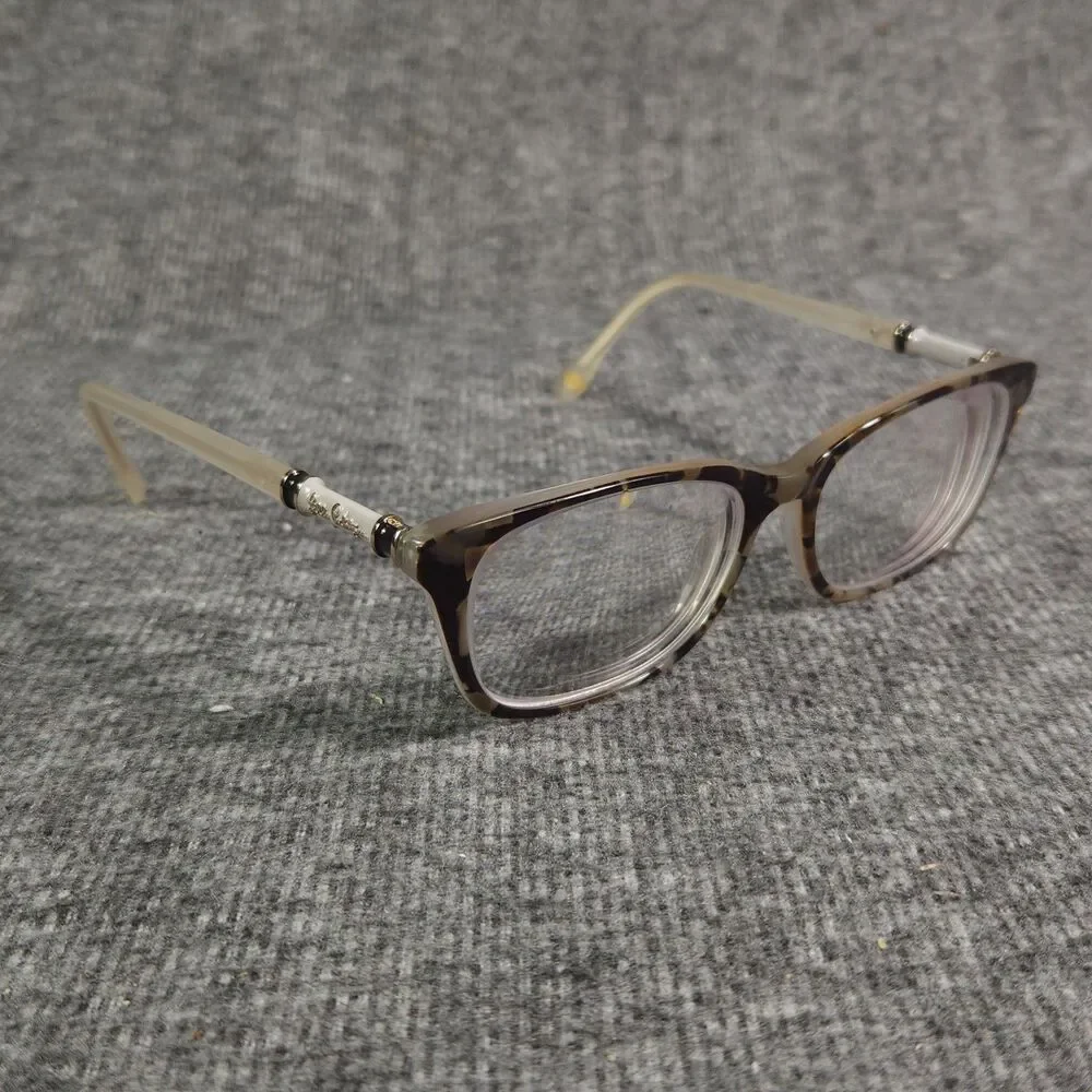 Lilly Pulitzer Eyeglasses Bailey GT Green/Tortoise Full Rim Optical Frame 52mm